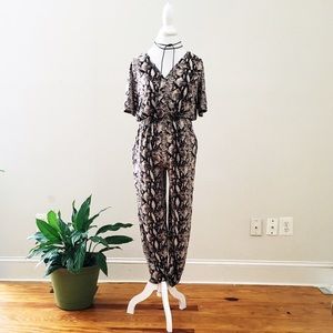 Snake Skin Jumpsuit