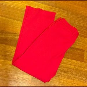 Fabulous Red Slacks