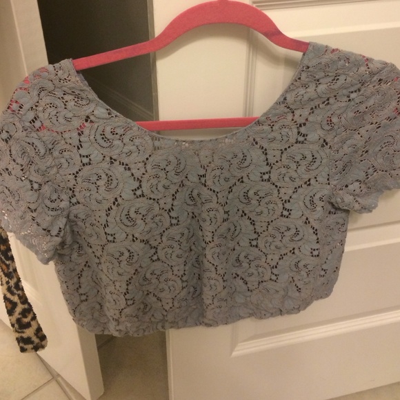 Zara Tops - Zara lace crop top Zara Tops - Zara lace crop top