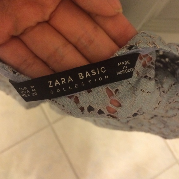 Zara Tops - Zara lace crop top Zara Tops - Zara lace crop top