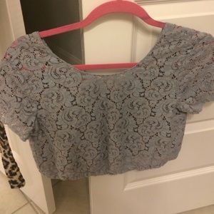 Zara Tops - Zara lace crop top Zara Tops - Zara lace crop top