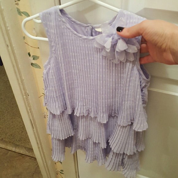 H&M Lilac polka dotted dress