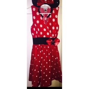 Authentic Disney Land Minnie Mouse Dress