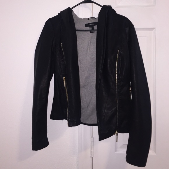 Leather jacket! *faux*