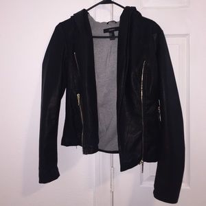 Leather jacket! *faux*