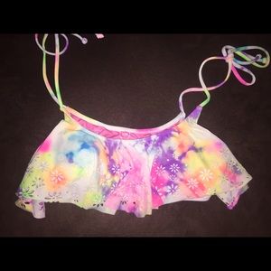 Victoria Secret Pink! bikini tie dye bikini top!