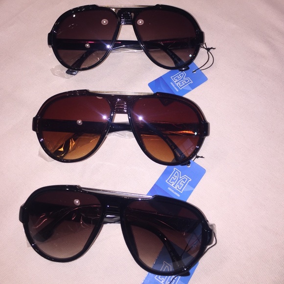 UV 400 metal bridge aviator sunglasses - Picture 2 of 4