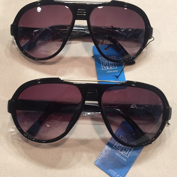 UV 400 metal bridge aviator sunglasses - Picture 3 of 4