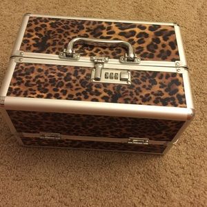 Large Cheetah Make up box