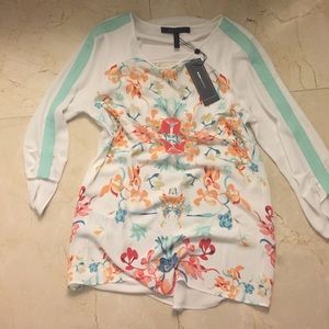 Patterned BCBG Maxazria Blouse