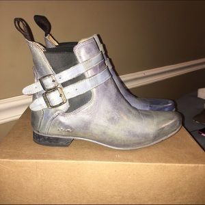 Bed Stu Ravine Boots in Steel Blue