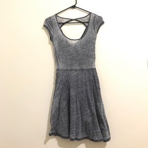 American Eagle Outfitters grey skater dress