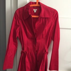 Red Trench Coat