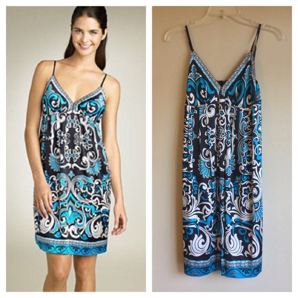 ECI 6 S Scarf Silk Babydoll Dress Maternity Beach