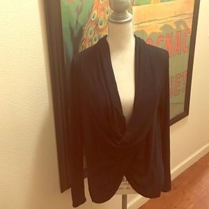 Calypso St. Barth Ribbed Wrap Long Sleeved Shirt