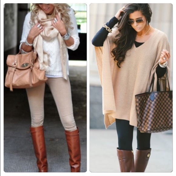 Essential Brown  Fleece Lined leggings - Picture 2 of 3