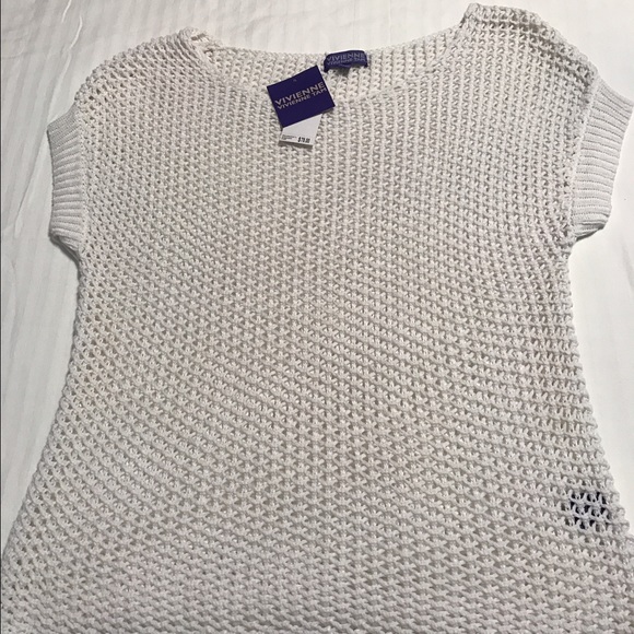 Vivienne Tam NWT Gorgeous crocheted white blouse S - Picture 3 of 6