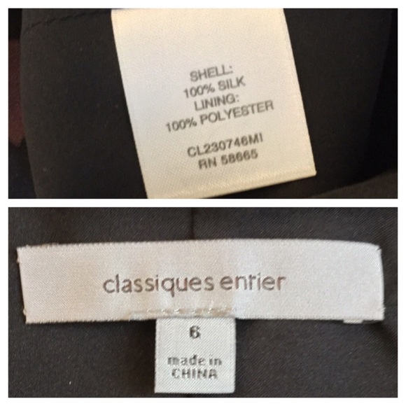 100% Silk Purple Black Ruffle Neck Floral - Picture 3 of 4