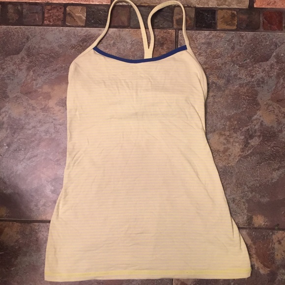 Lulu Lemon Yellow Tank 💛