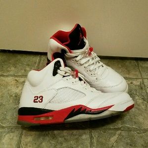 Nike Air Jordan 5 Fire Red retro 100% authentic m
