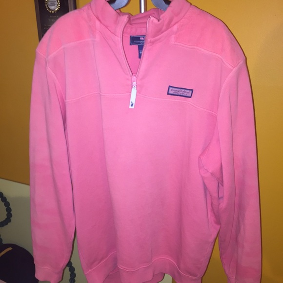 Pink VV Shep Shirt and Green/Red Long Sleeve