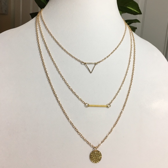 {HP 7/13} Restocked! 3 Layer Delicate Necklace - Picture 2 of 4