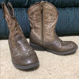 Girls Cherokee brown boots