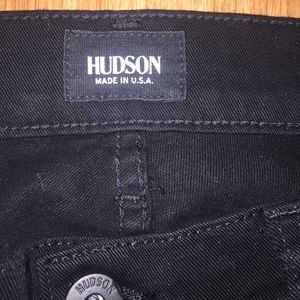 Black men's Hudson Byron five pocket straight.