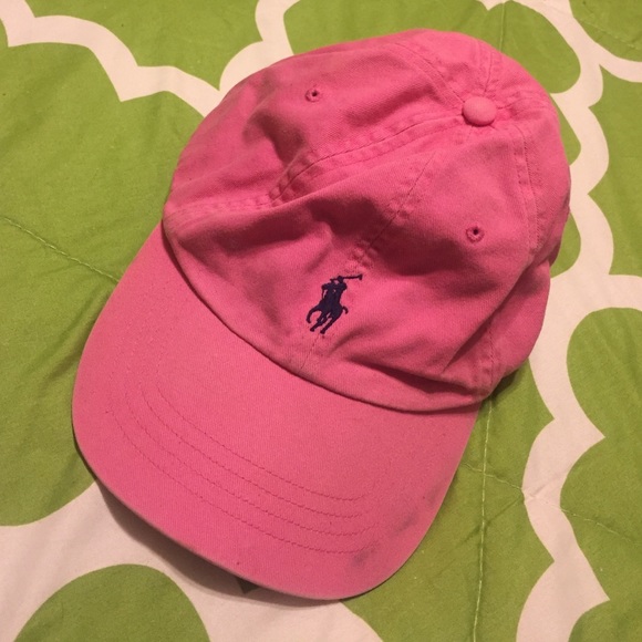 Pink Polo Hat