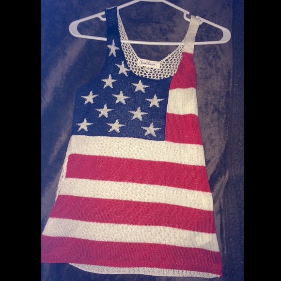 Flag tank top