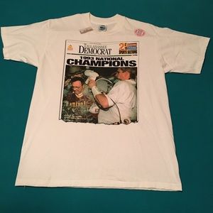 Vintage 93 FSU championship tee