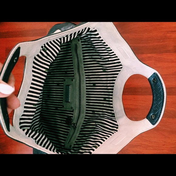 L.A.M.B Fold over clutch. Day into night bag. - Picture 3 of 3