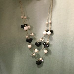 Betsey Johnson layered necklace