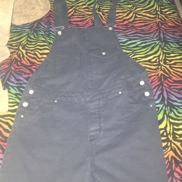 ASOS Denim Shorts Overalls