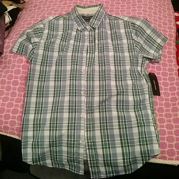 Green/Blue flannel