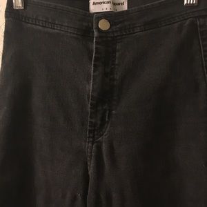 Destroyed American Apparel Black Denim