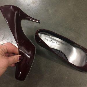Maroon Madden Girl heel size 9