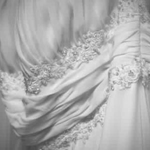 Plus size wedding dress