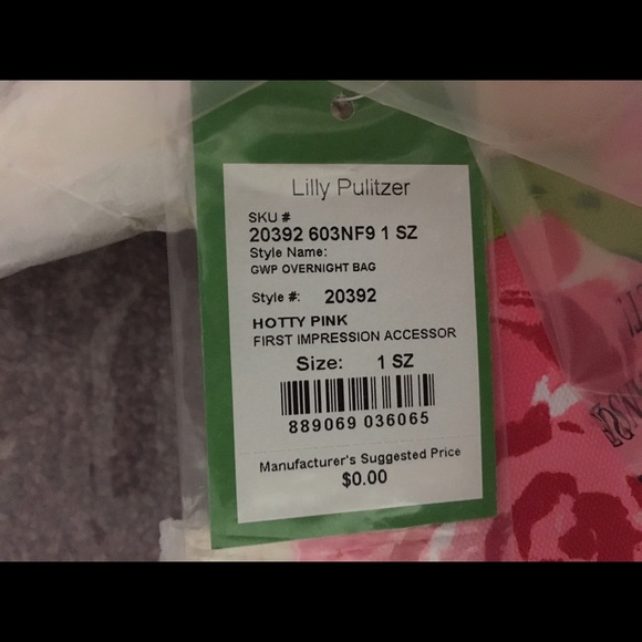 💗SOLD💗 Lilly Pulitzer Weekender Bag HPFI GWP - Picture 3 of 3