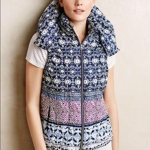 Anthropologie Pure+Good Ukiyo Puffer Vest Size M