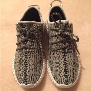 Yeezy 350's in turtle dove