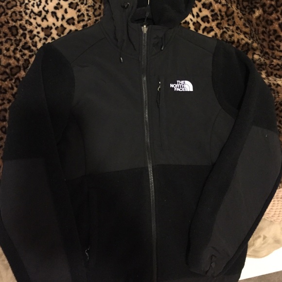 North face denali hooded jacket