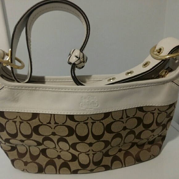 Authentic Monogram Coach bag