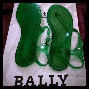 Bally Thong Jelly Sandals