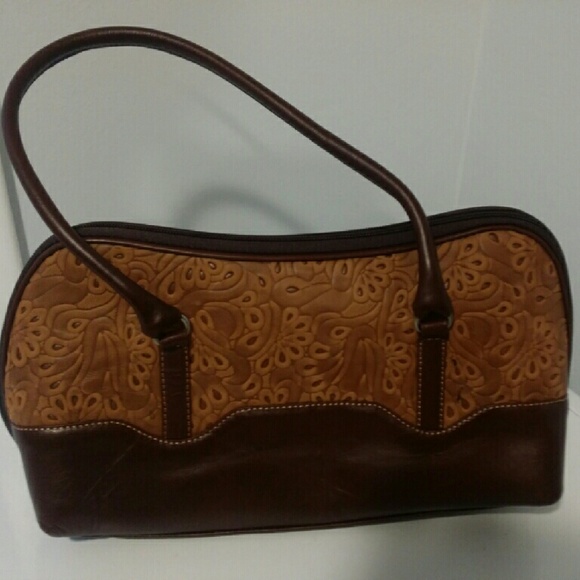 Argentine leather decora bag