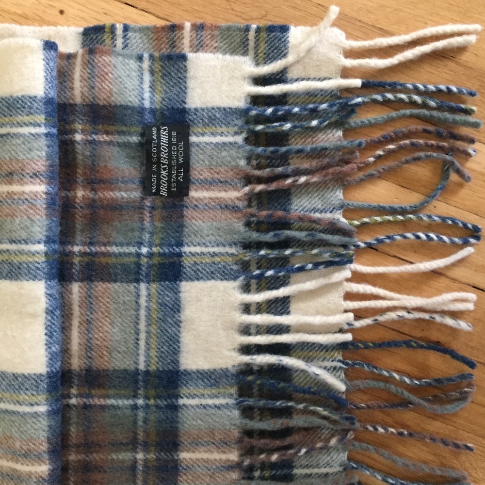 X SOLD X 6xHP! Brooks Brothers Scarf! - Picture 3 of 8