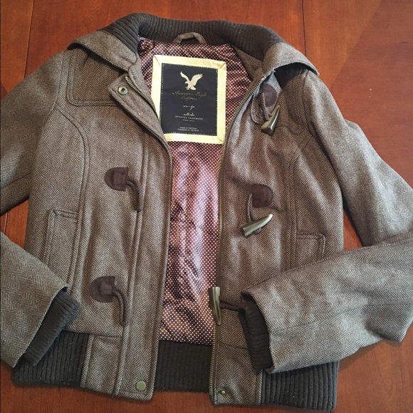 brown knit waist coat