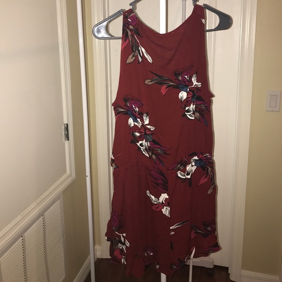 Fall Floral Romper - Picture 3 of 3