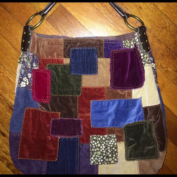 LUCKY BRAND Handbags - LUCKY BRAND🍀NEW PATCHWORK/LEATHER STRAP-HOBO BAG