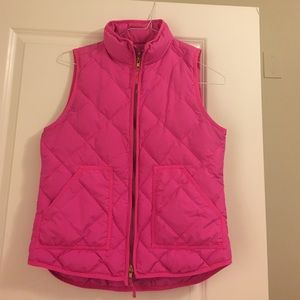 J Crew excursion vest in pink!